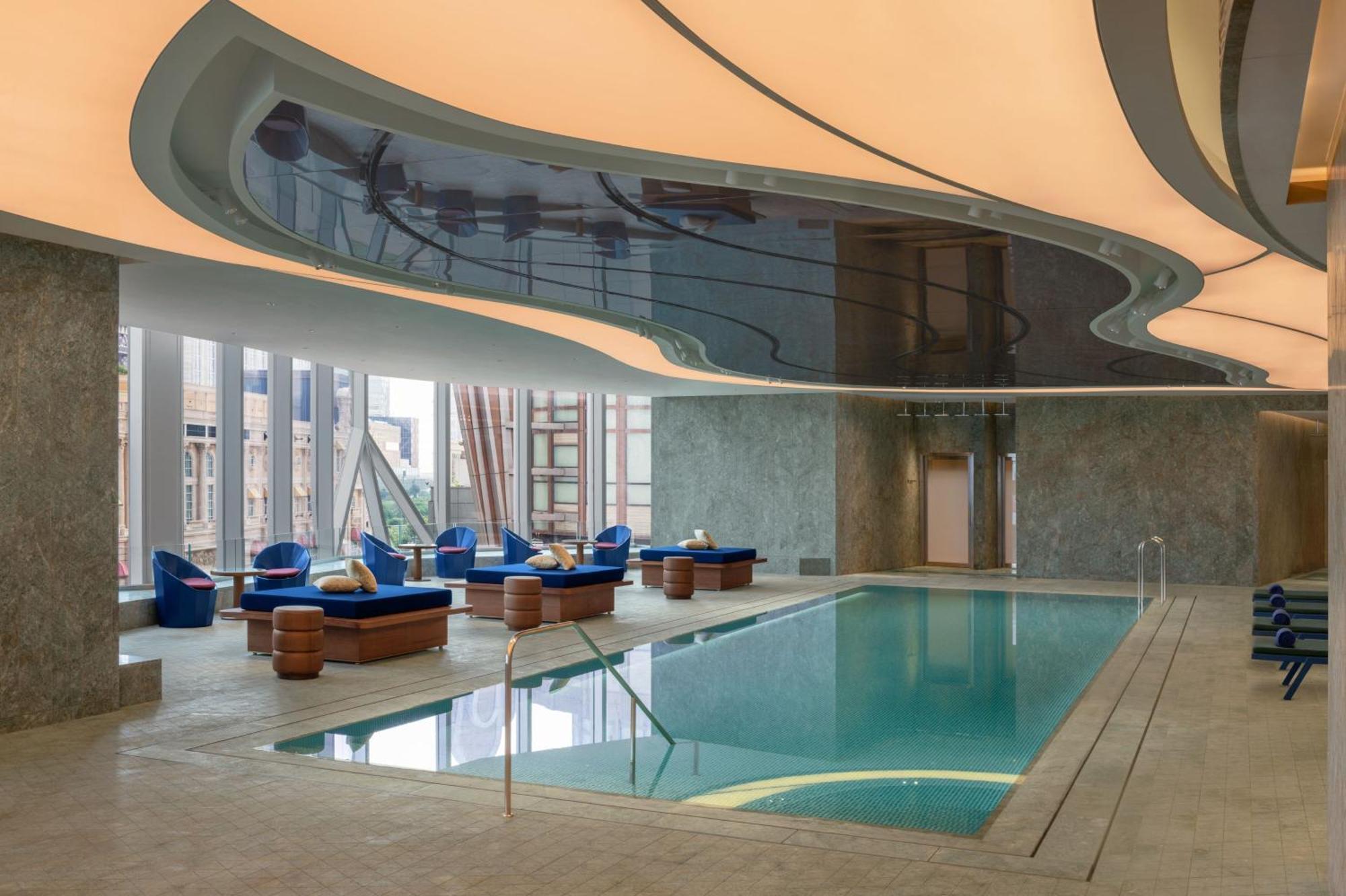 W Macau - Studio City Ngoại thất bức ảnh The pool at the spa