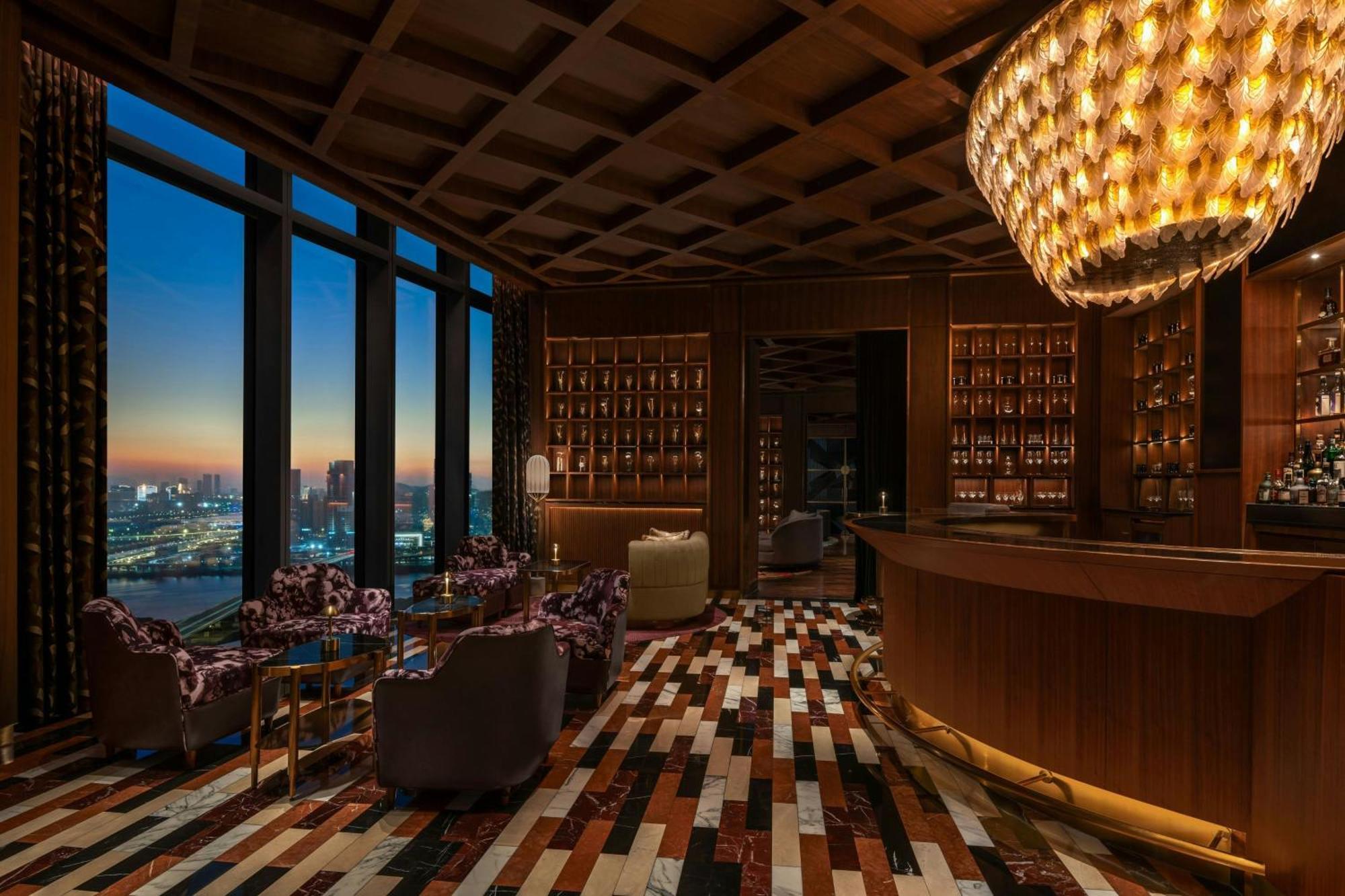 W Macau - Studio City Ngoại thất bức ảnh The bar at the 39th floor