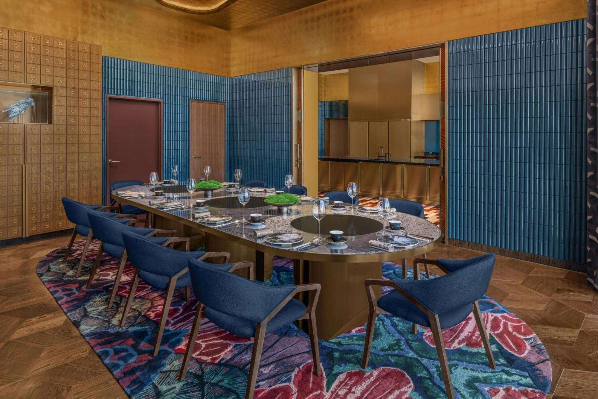 W Macau - Studio City Ngoại thất bức ảnh Private dining room at the restaurant