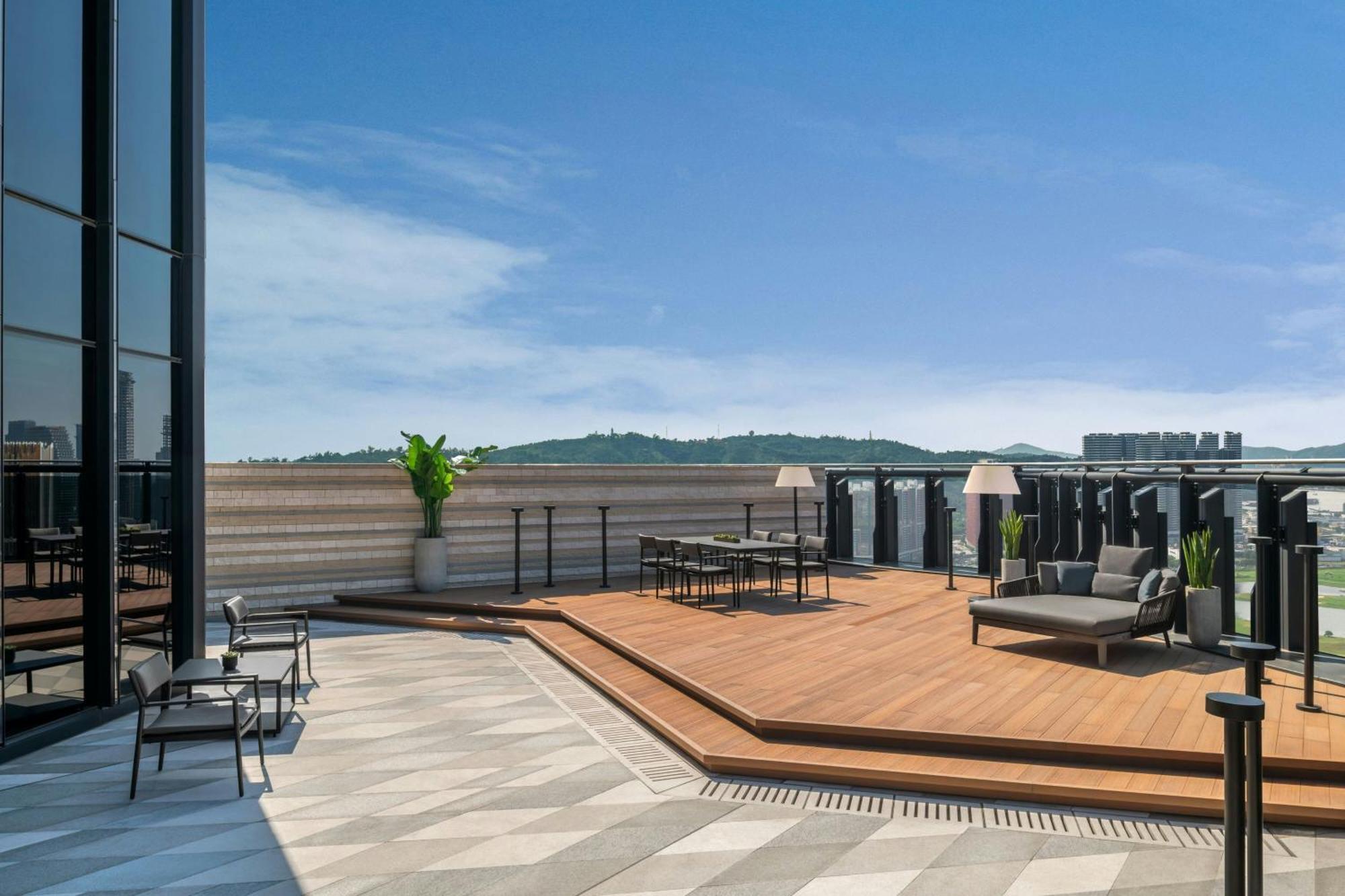W Macau - Studio City Ngoại thất bức ảnh The rooftop terrace