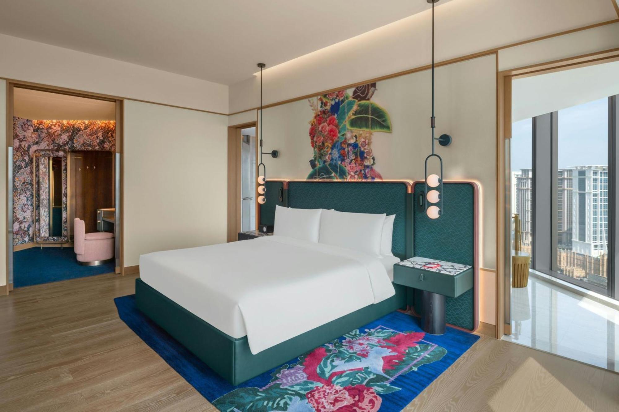 W Macau - Studio City Ngoại thất bức ảnh A bedroom at the hotel